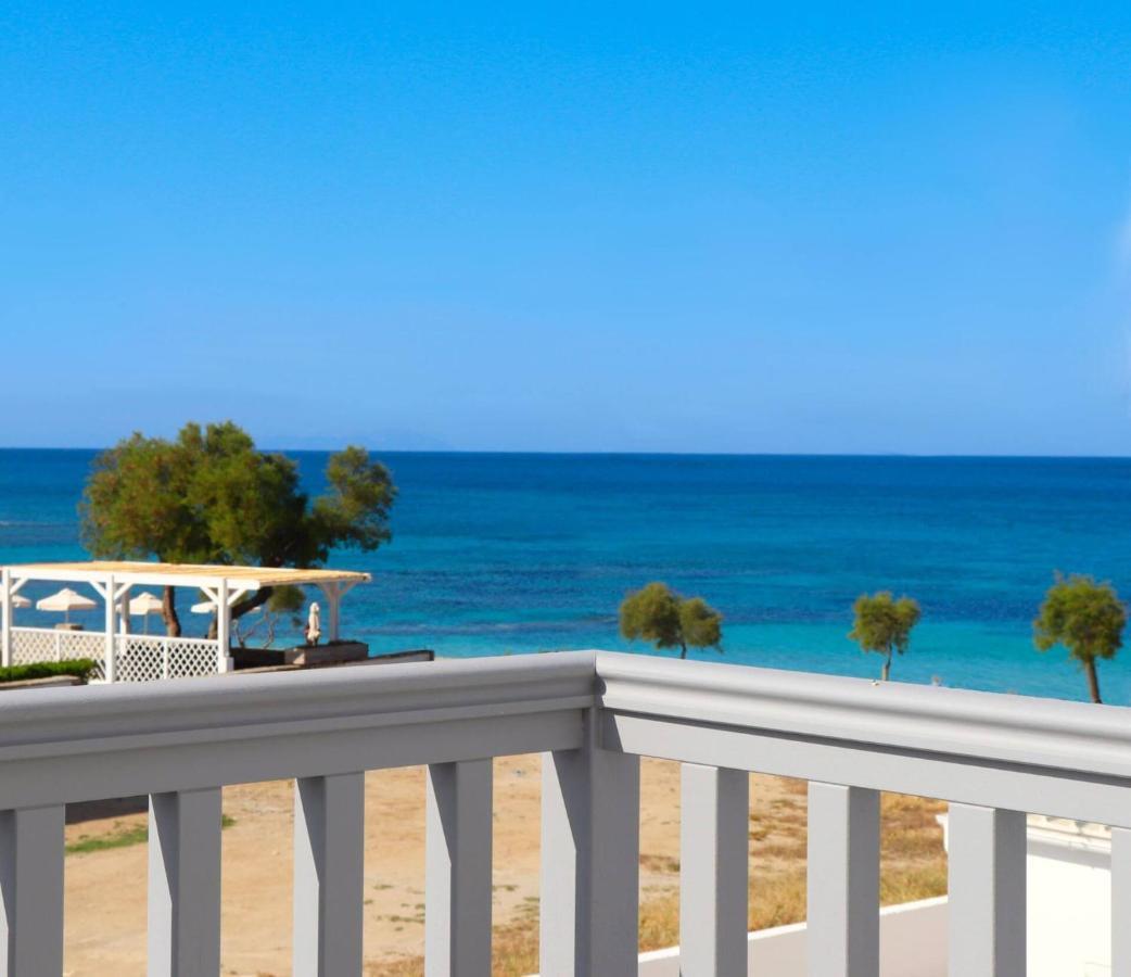 Beach Apartment Thalia With Hot Tub And Sea View Agios Prokopios  Exterior foto